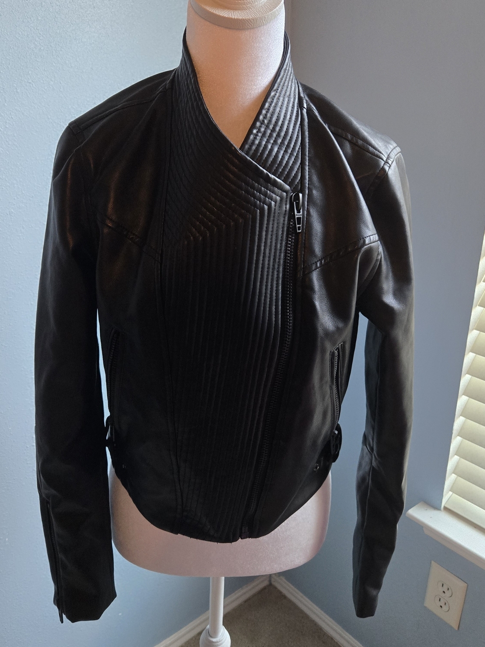 Revolve Faux Leather Jacket - Picture 2 of 5
